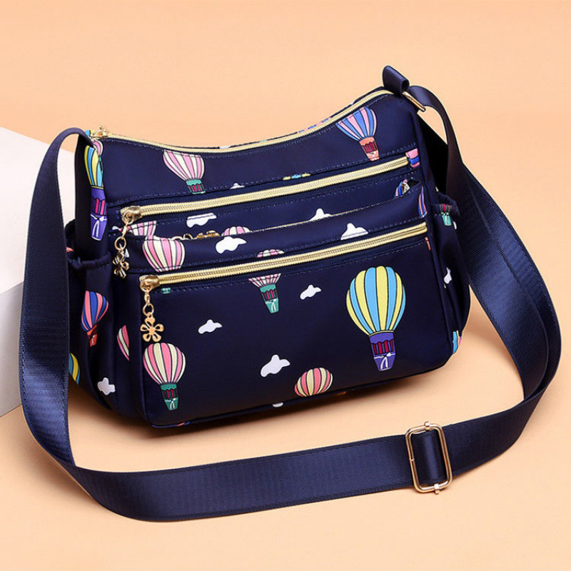 Korean sports travel shoulder bag(blue)