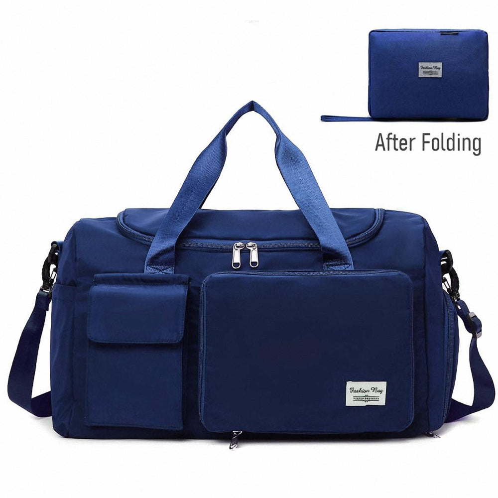 Fashionable Large Capacity Travel & Gym Bag (Blue)